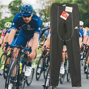 NOS NWT New Bellwether Men’s Black MN Elite 8 Tight Cycling Bike Pants Medium
